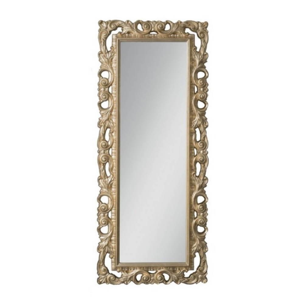 foto del prodotto specchiera anna 76x180 cm. foglia oro