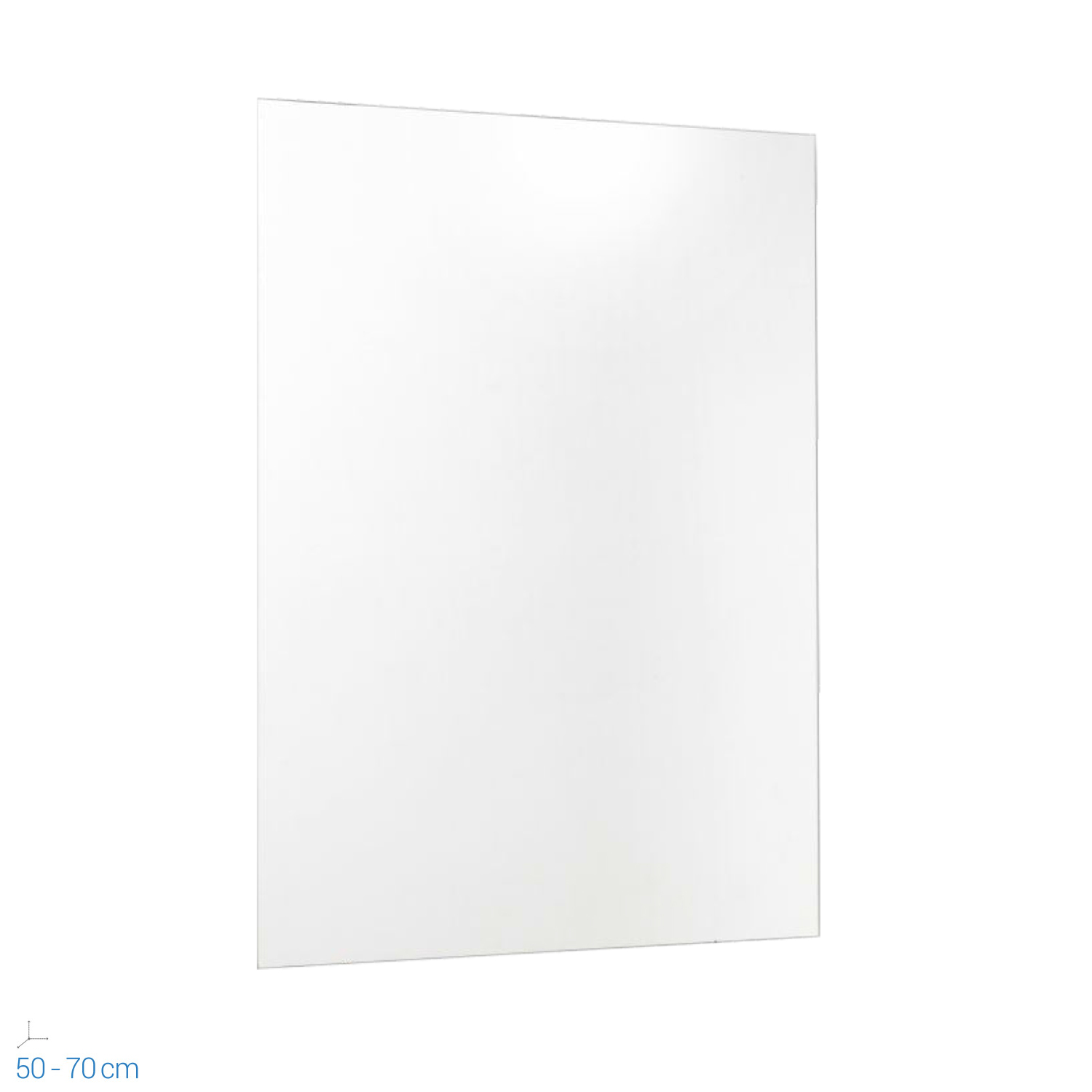 foto del prodotto specchiera basic 50x70 cm mod. narciso