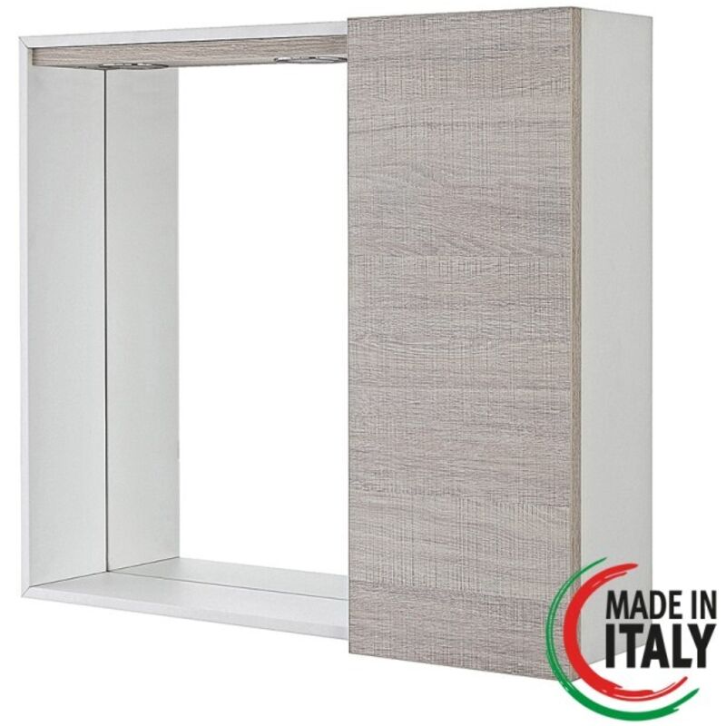 foto del prodotto specchiera con cassa in nobilitato rivestito in pvc