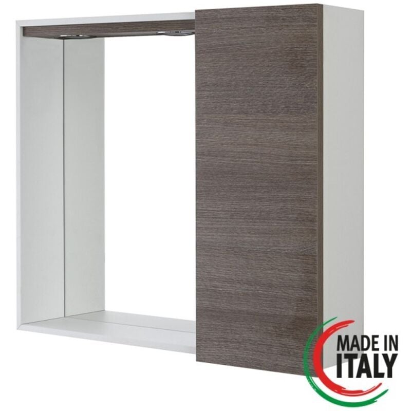 foto del prodotto specchiera con cassa in nobilitato rivestito in pvc