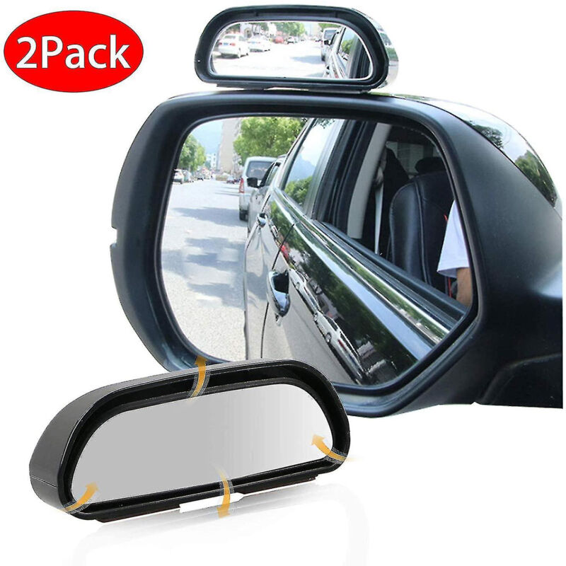 foto del prodotto specchietti per angoli ciechi automatici, 2 pezzi, specchietti per angoli ciechi hd impermeabili sollbry