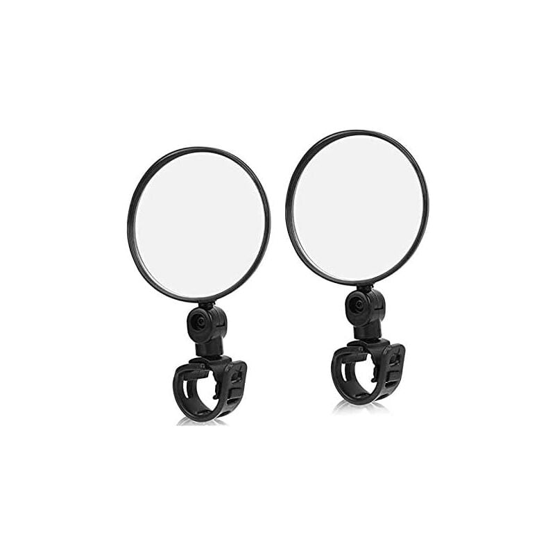foto del prodotto specchietti retrovisori per bicicletta da 2 pezzi. specchio di sicurezza per bicicletta, obiettivo grandangolare per accessori per bici da strada