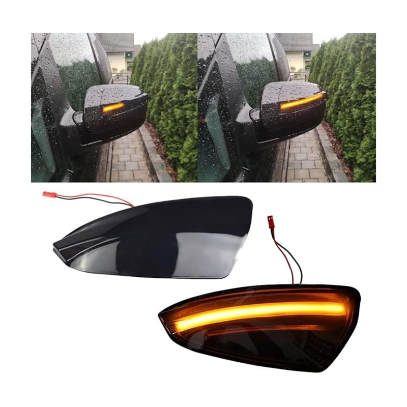 foto del prodotto specchietto retrovisore con indicatori di direzione dinamici a led per mercedes benz w204 w639 w164 classe ml classe c