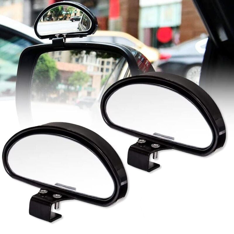 foto del prodotto specchietto retrovisore con specchio di guida, specchio per angolo cieco, specchio per angolo cieco, specchio di guida per tutte le auto, specchio