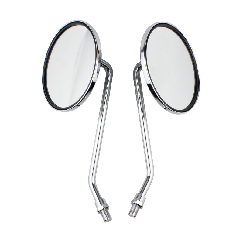 foto del prodotto specchietto retrovisore per moto, 1 paio compatibile con specchietti retrovisori universali da 10 mm destro e sinistro per moto, specchietto