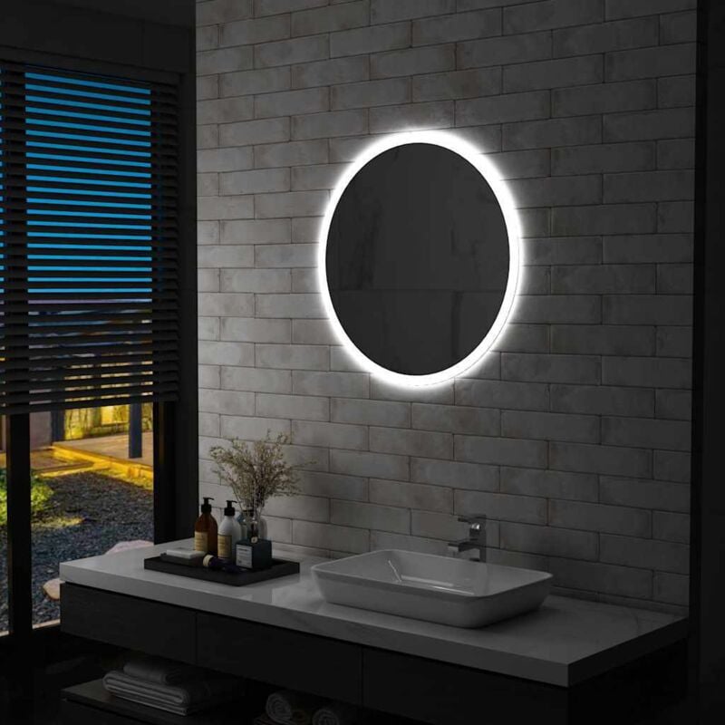 foto del prodotto specchio a led per bagno 70 cm vidaxl