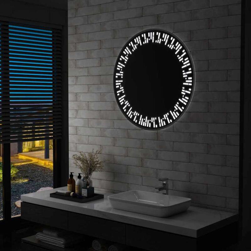 foto del prodotto specchio a led per bagno 80 cm vidaxl