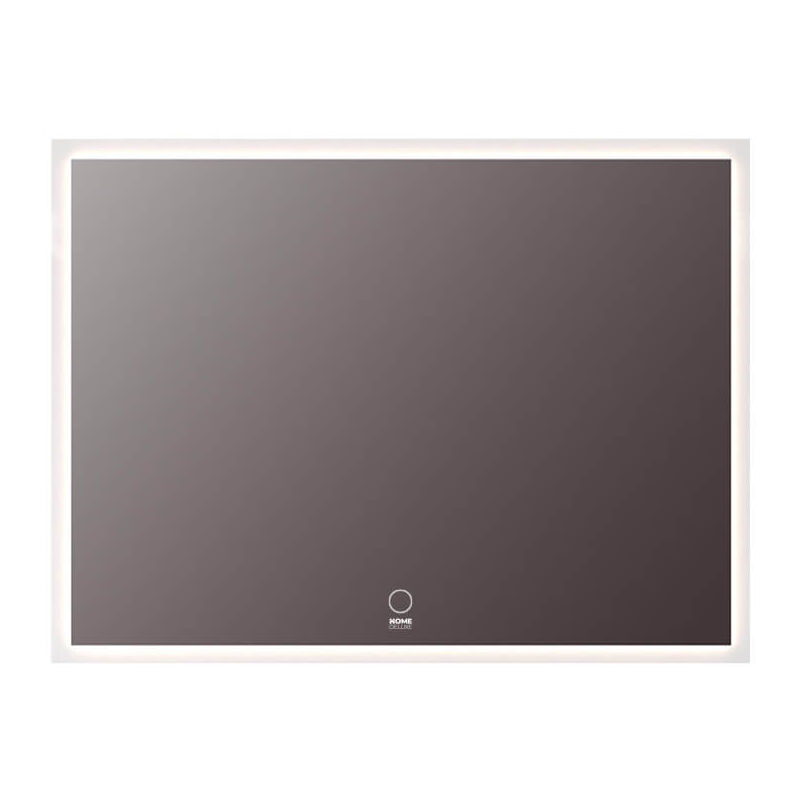 foto del prodotto specchio a led rettangolare nola dimensioni 80x60 cm home deluxe