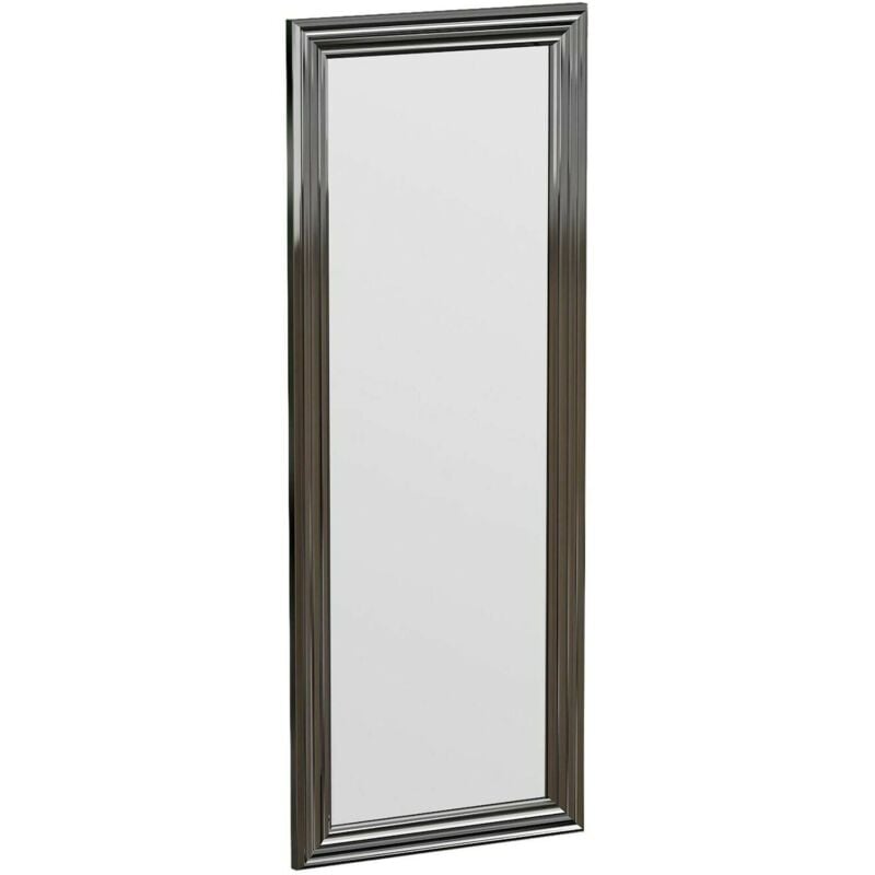 foto del prodotto specchio adrastea, specchiera, articolo d arredo a muro, decorazione con specchio, 40x3h105 cm, argento, con imballo rinforzato, con imballo