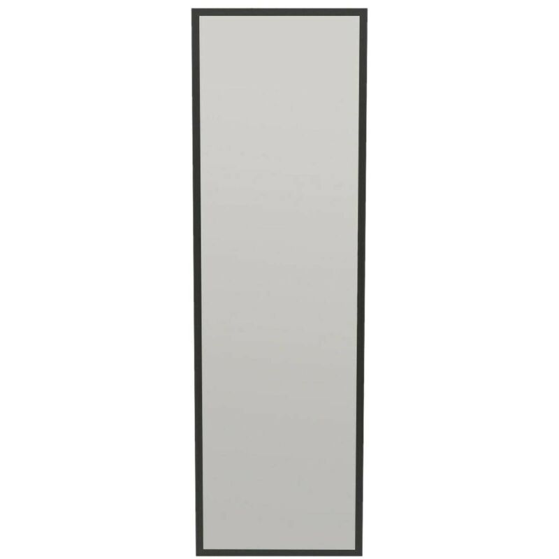 foto del prodotto specchio alp, specchiera, articolo d arredo a muro, decorazione con specchio, 50x2h160 cm, nero, con imballo rinforzato, con imballo rinforzato