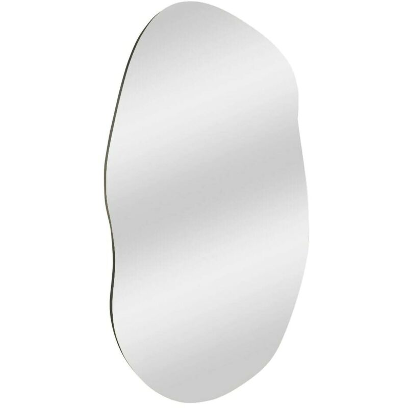 foto del prodotto specchio apache, specchiera, articolo d arredo a muro, decorazione con specchio, 52x2h89 cm, nero dmora