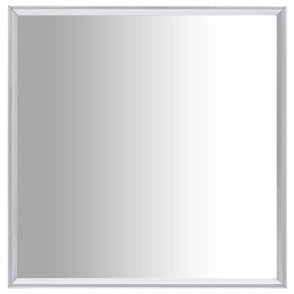 foto del prodotto specchio argento 40x40 cm cod mxl 67645