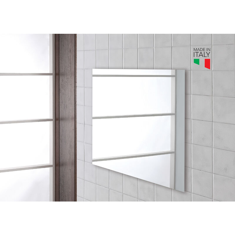foto del prodotto specchio basic rettangolare 50x60 reversibile filo lucido di
