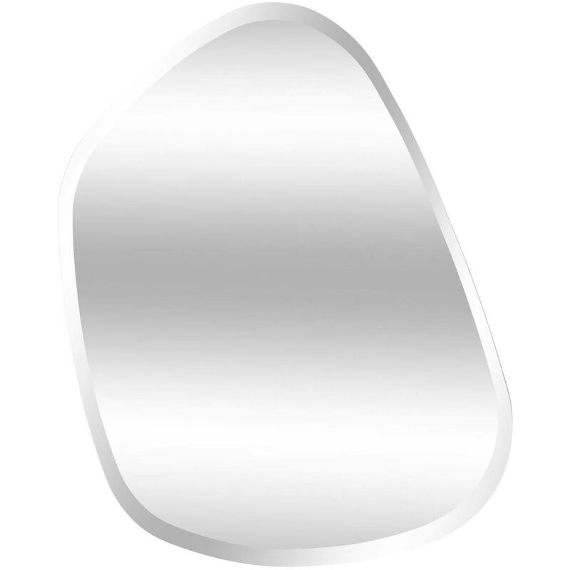 foto del prodotto specchio bisaut organico aidan 68x50cm argento atmosphera cr ateur d int rieur