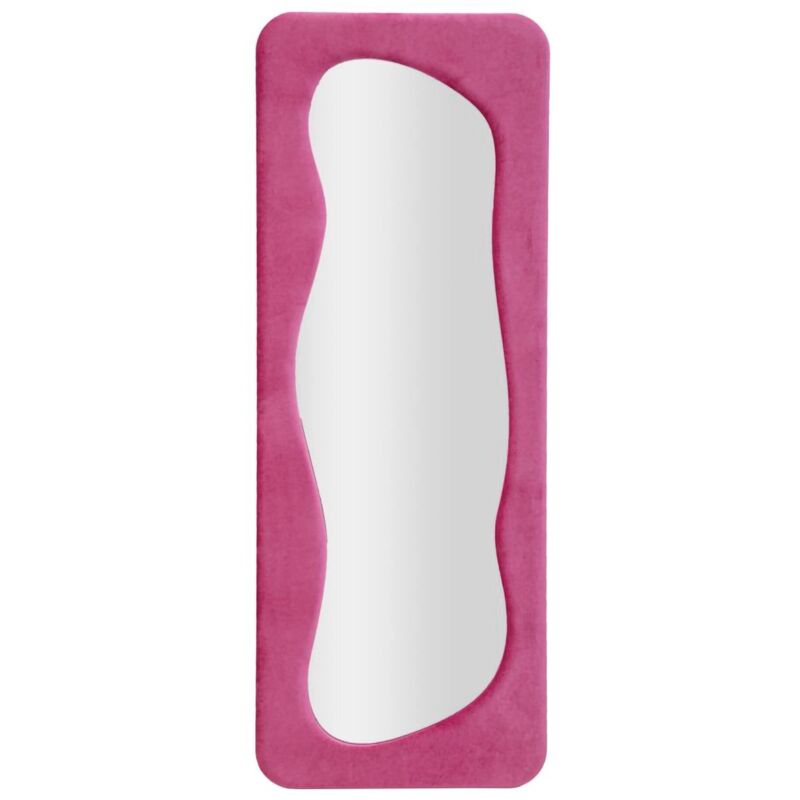 foto del prodotto specchio casciago, specchiera, articolo d'arredo a muro, decorazione con specchio, 40x4 h160 cm, fucsia - dmora