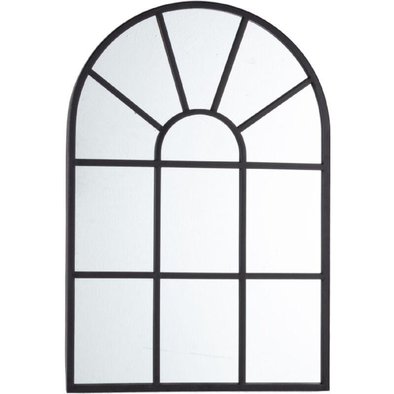 foto del prodotto specchio da appoggio con cornice in acciaio reflix 58 x 3 x 86.5 h cm