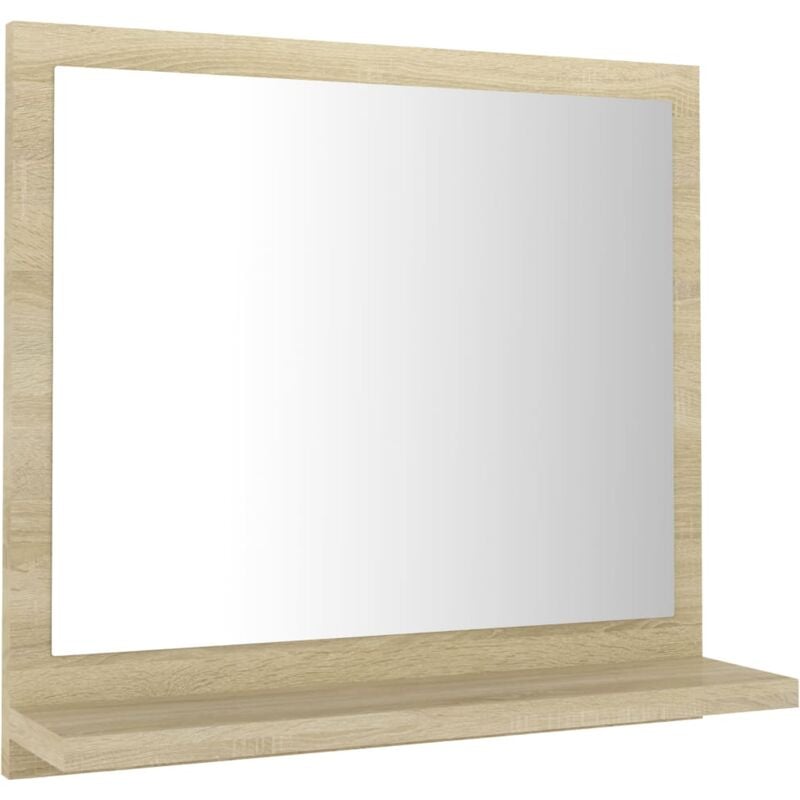 foto del prodotto specchio da bagno 40 x 10,5 x 37 cm bianco e beige 020006921