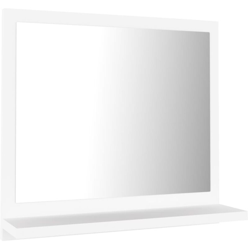 foto del prodotto specchio da bagno 40 x 10,5 x 37 cm in truciolare bianco 020006903