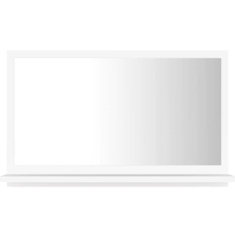 foto del prodotto specchio da bagno 60 x 10,5 x 37 cm in truciolato bianco 020006905
