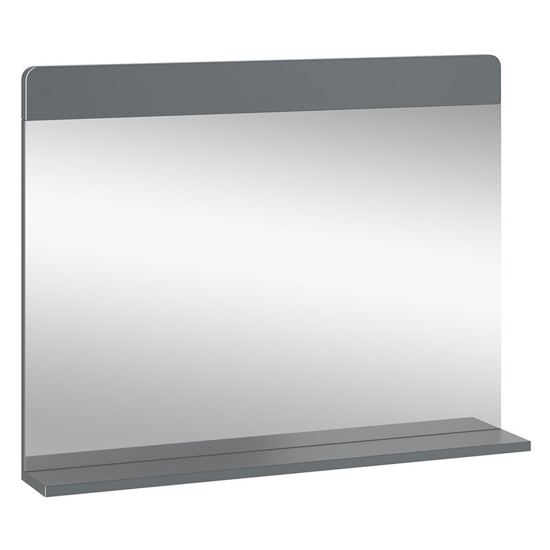 foto del prodotto specchio da bagno izan, grigio, 80.1 x 62 cm vicco