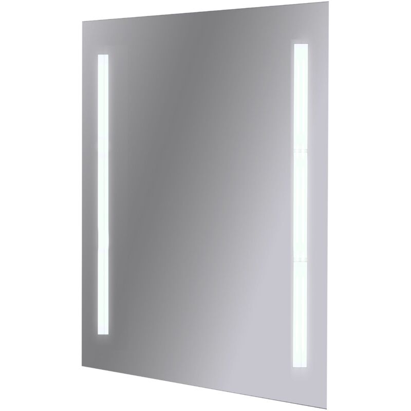 foto del prodotto specchio da bagno retroilluminato a led 80x60 cm specchio senza antifog senza kit bluetooth senza accensione a sfi
