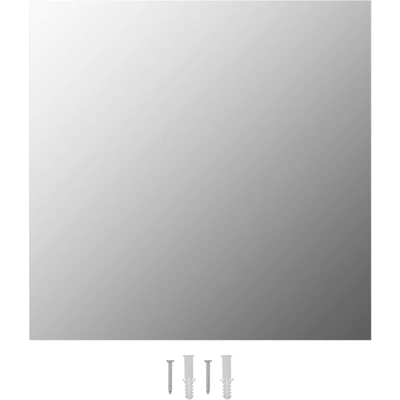 foto del prodotto specchio da parete 40x40 cm quadrato in vetro vidaxl