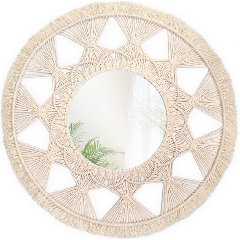 foto del prodotto specchio da parete boho 65cm 322050