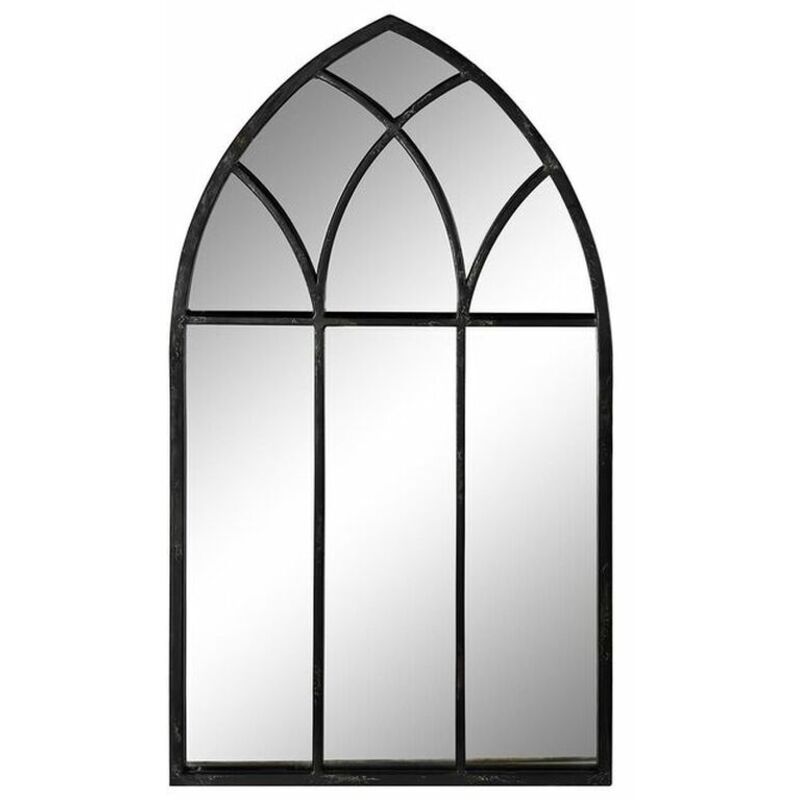 foto del prodotto specchio da parete dkd home decor nero finestra 36 x 2 x 65 cm (65 pezzi)