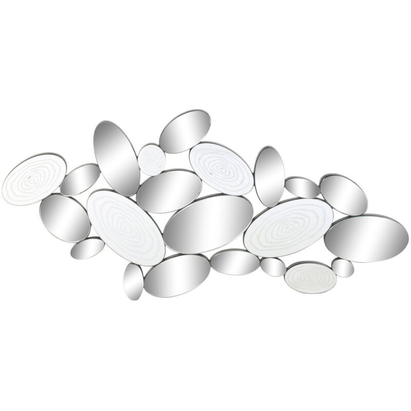 foto del prodotto specchio da parete dkd home decor nero moderno 119 x 2 x 61 cm 60 x 2 x 120 cm