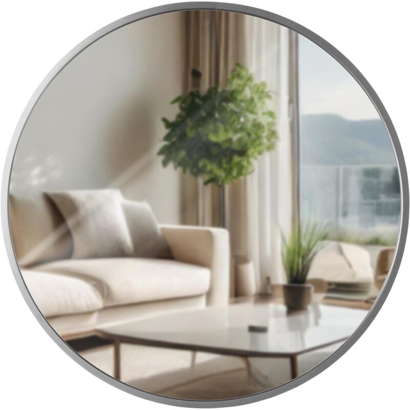 foto del prodotto specchio da parete elsie argento m