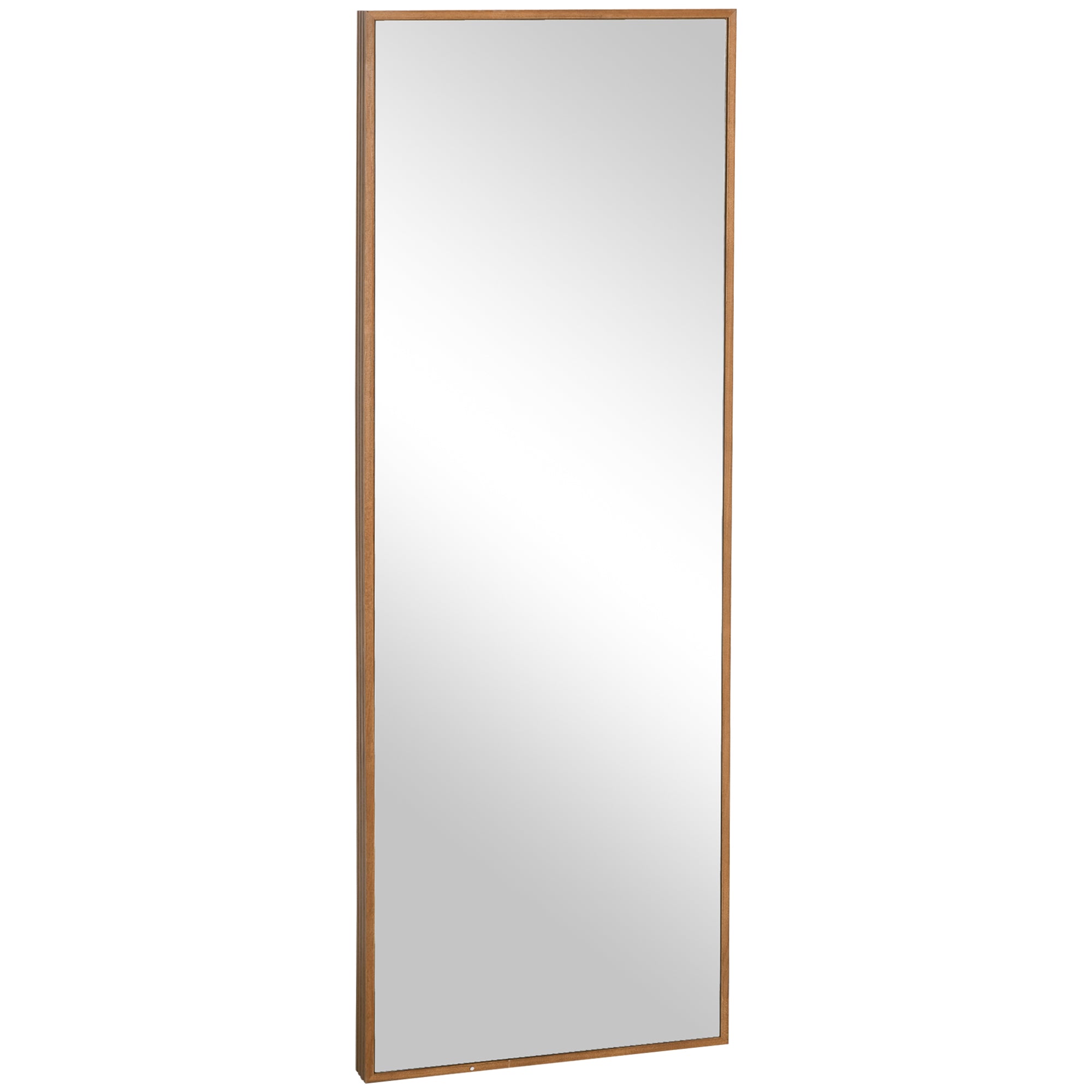foto del prodotto specchio da parete o appoggio 45x125 cm in legno di pino