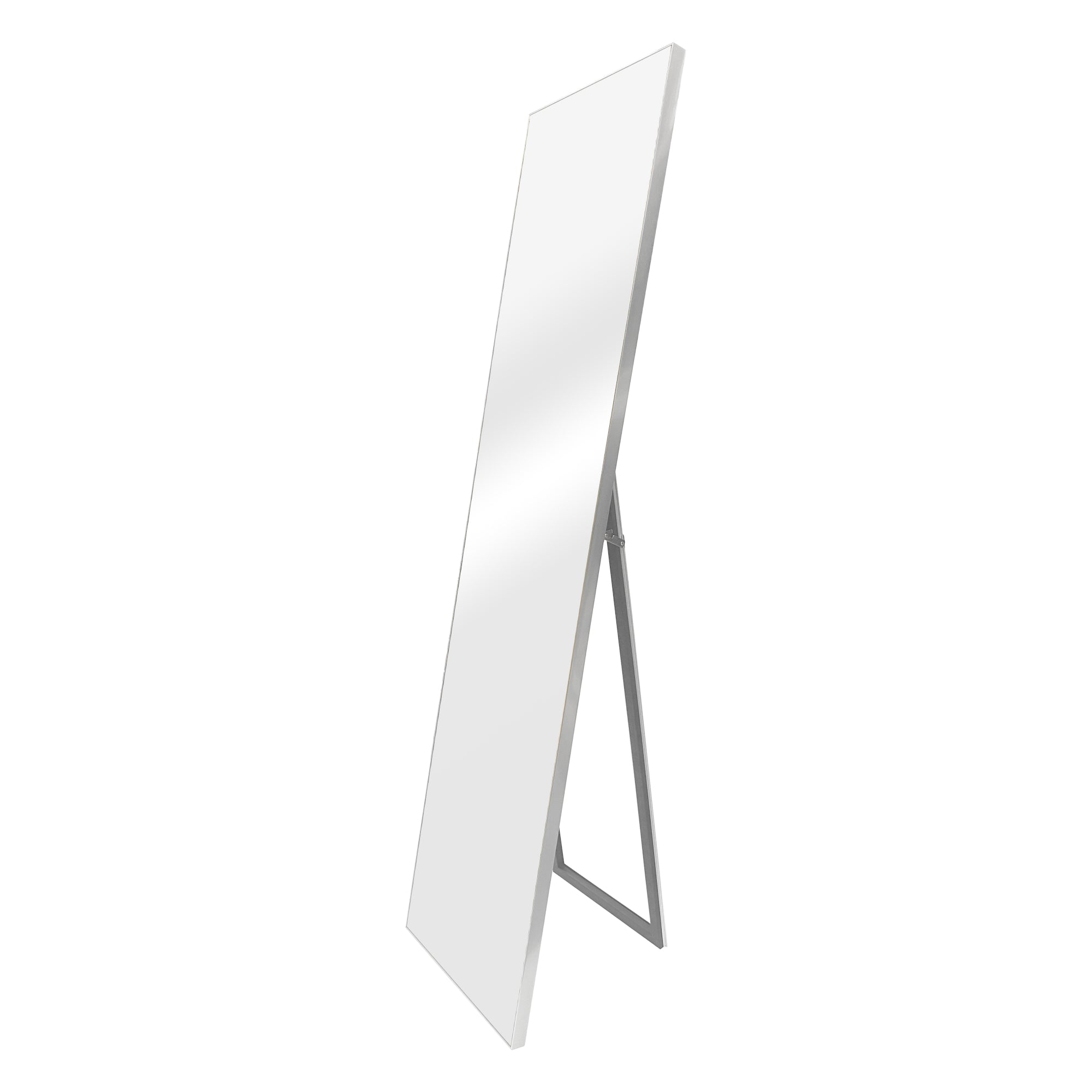 foto del prodotto specchio da terra inclinabile psyche 150 x 35 cm argento 03 0007967