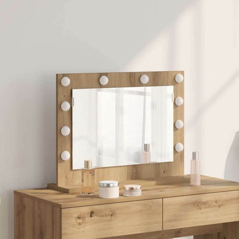 immagine 0 del prodotto specchio da toeletta legno d acero legno ingegnerizzato vidaxl