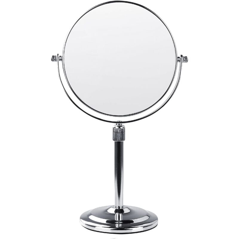foto del prodotto specchio da trucco con ingrandimento argento 20 cm averyon