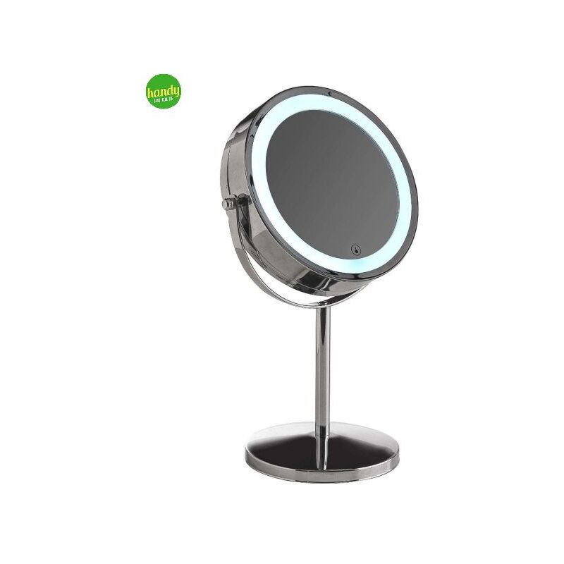 foto del prodotto specchio gedy gemma bifacciale con led