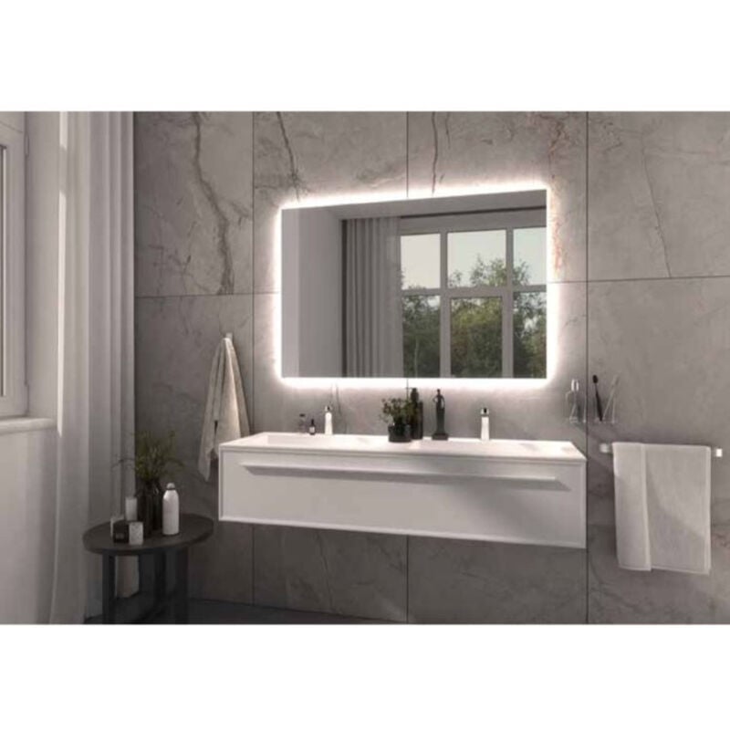 foto del prodotto specchio gorgona 4000 k luce naturale l70 h90 codice prod t014 koh i noor
