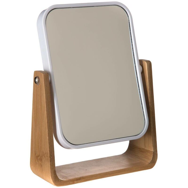 foto del prodotto specchio in bamb 16x22cm natur o bianco 5five