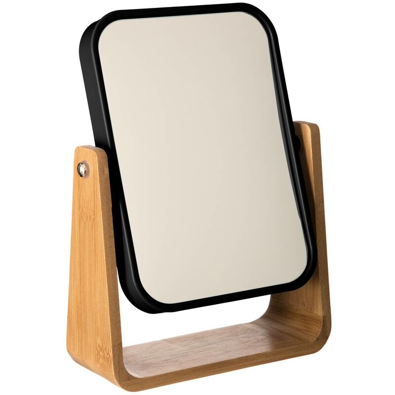 foto del prodotto specchio in bamb 16x22cm natur o nero 5 five