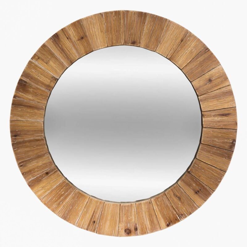 foto del prodotto specchio in legno pamela d83cm atmosphera cr ateur d int rieur