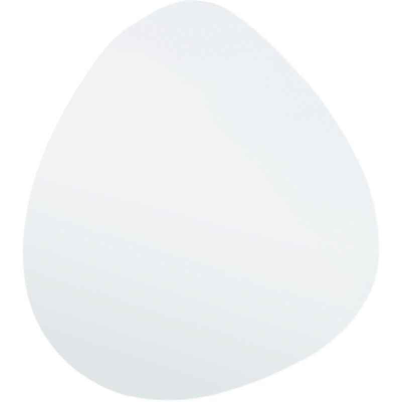 foto del prodotto specchio in mdf bianco asteroid 40x45