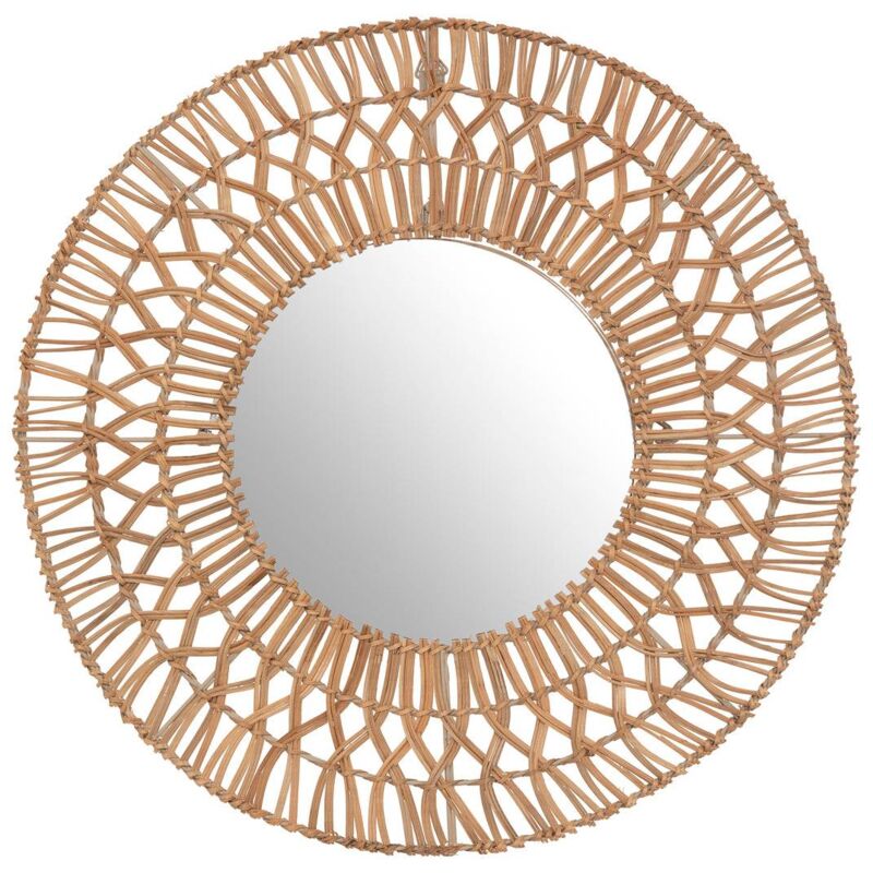foto del prodotto specchio in rattan snowy d58cm atmosphera cr ateur d int rieur
