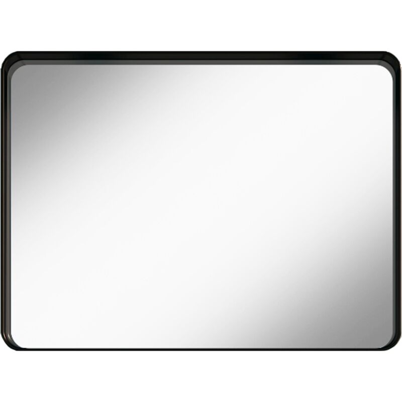 foto del prodotto specchio indus 80x60 nero opaco essebagno