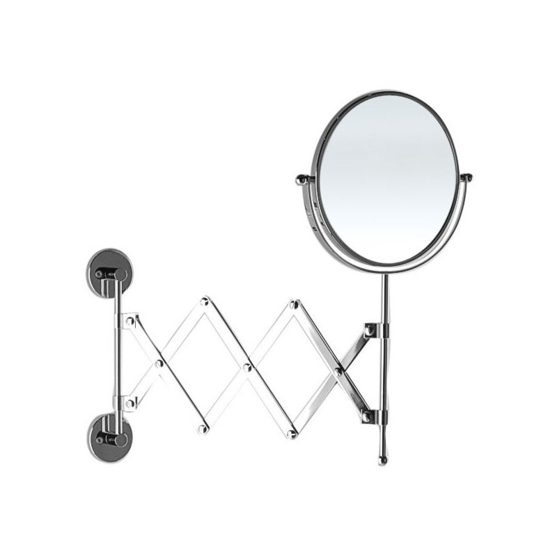 foto del prodotto specchio ingranditore da bagno estensibile con doppia faccia