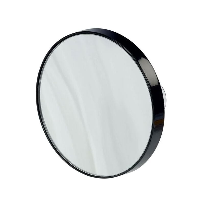 foto del prodotto specchio ingranditore magnetico con ingrandimento 5x lineabeta collezione speci art.56921 in resina verniciata nero 56921.22