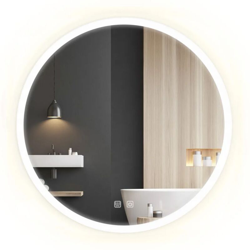 foto del prodotto specchio led 50cm ffj50