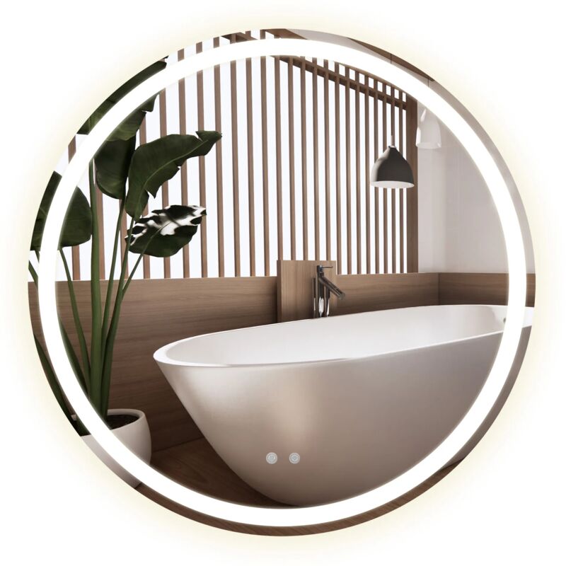 foto del prodotto specchio led 60cm bas
