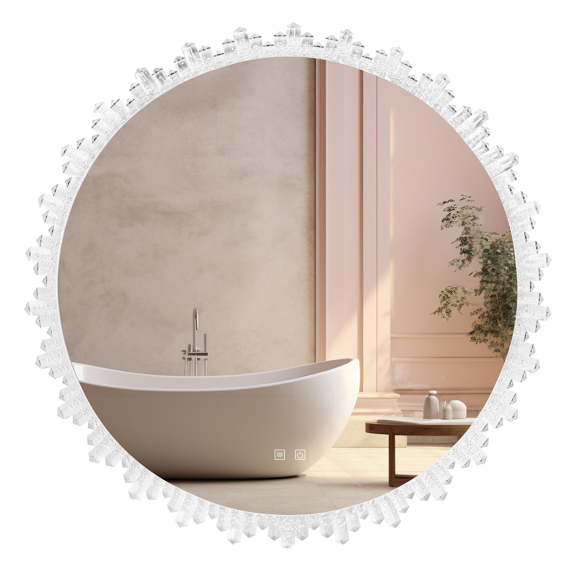 foto del prodotto specchio led 80cm x013