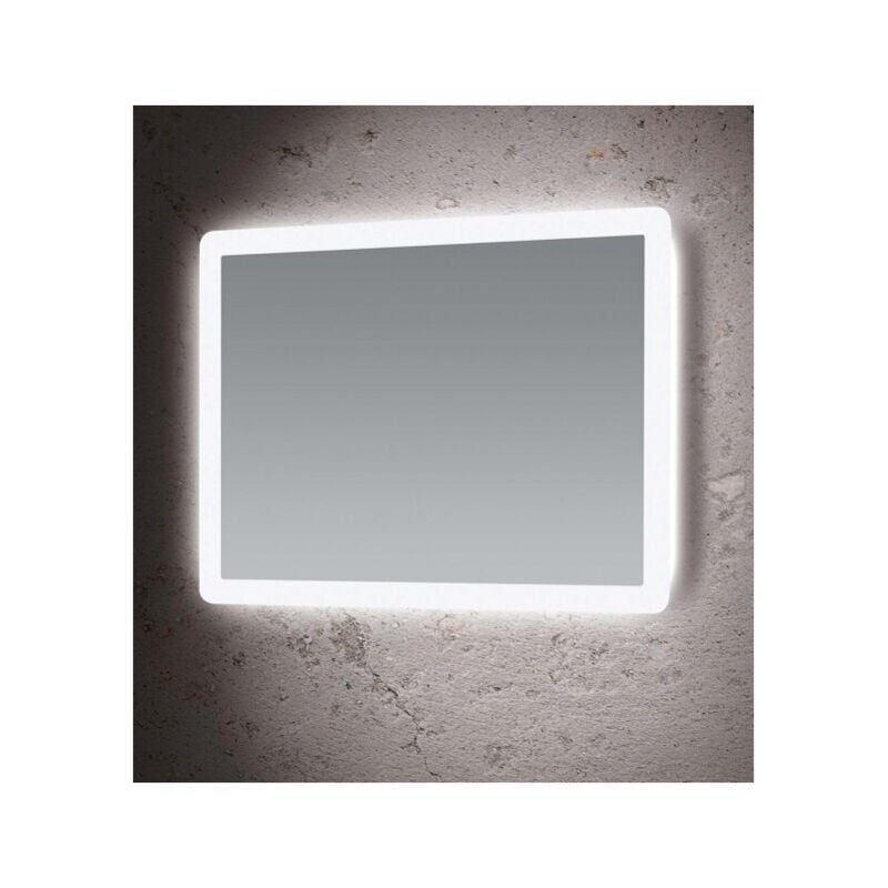 foto del prodotto specchio led angel 70x100cm 18w 4000k ip44