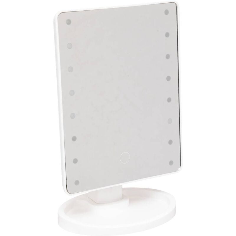 foto del prodotto specchio led bianco 28x16cm 5five