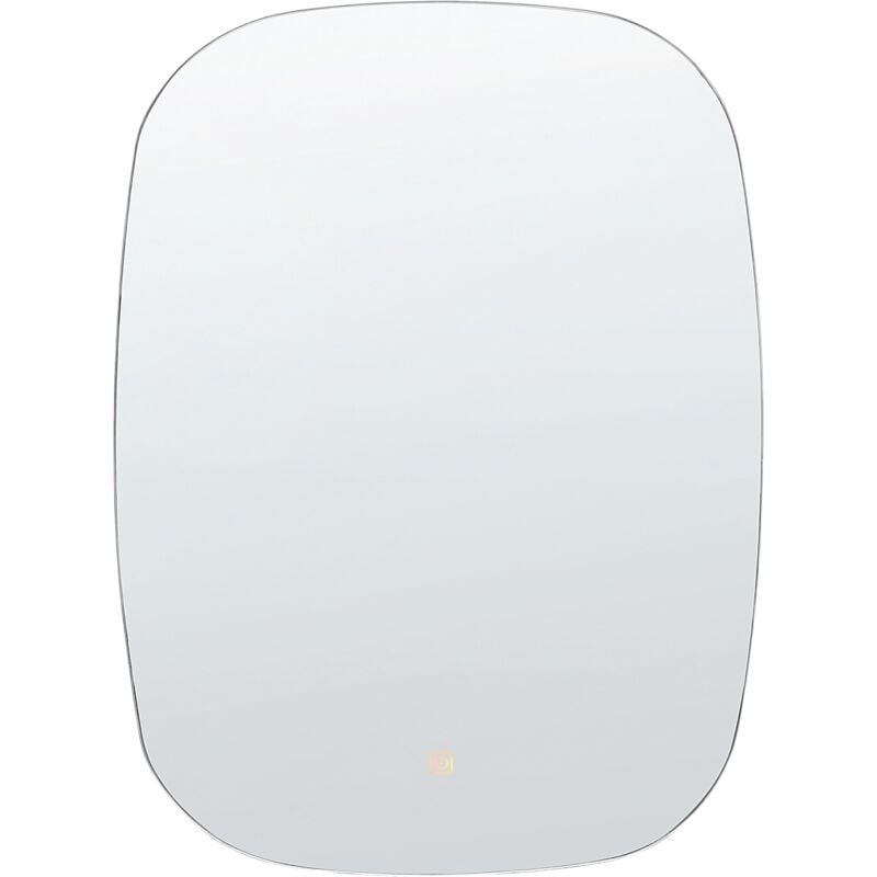 foto del prodotto specchio led da parete ovale 78 cm moderno contemporaneo mobile bagno trucco camera da letto